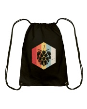RETRO BEER HOP VINTAGE 2 Drawstring Bag tile