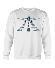 PILOT AVIATION GIFT - LANDING PHONETIC ALPHABET Crewneck Sweatshirt thumbnail