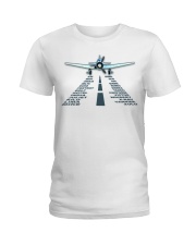 PILOT AVIATION GIFT - LANDING PHONETIC ALPHABET Ladies T-Shirt thumbnail