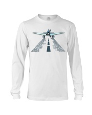PILOT AVIATION GIFT - LANDING PHONETIC ALPHABET Long Sleeve Tee thumbnail