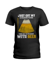 GOT MY BEER BABY Ladies T-Shirt thumbnail