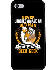 TRULY DRINK NEVER UNDERESTIMATE A BEER GEEK Phone Case tile