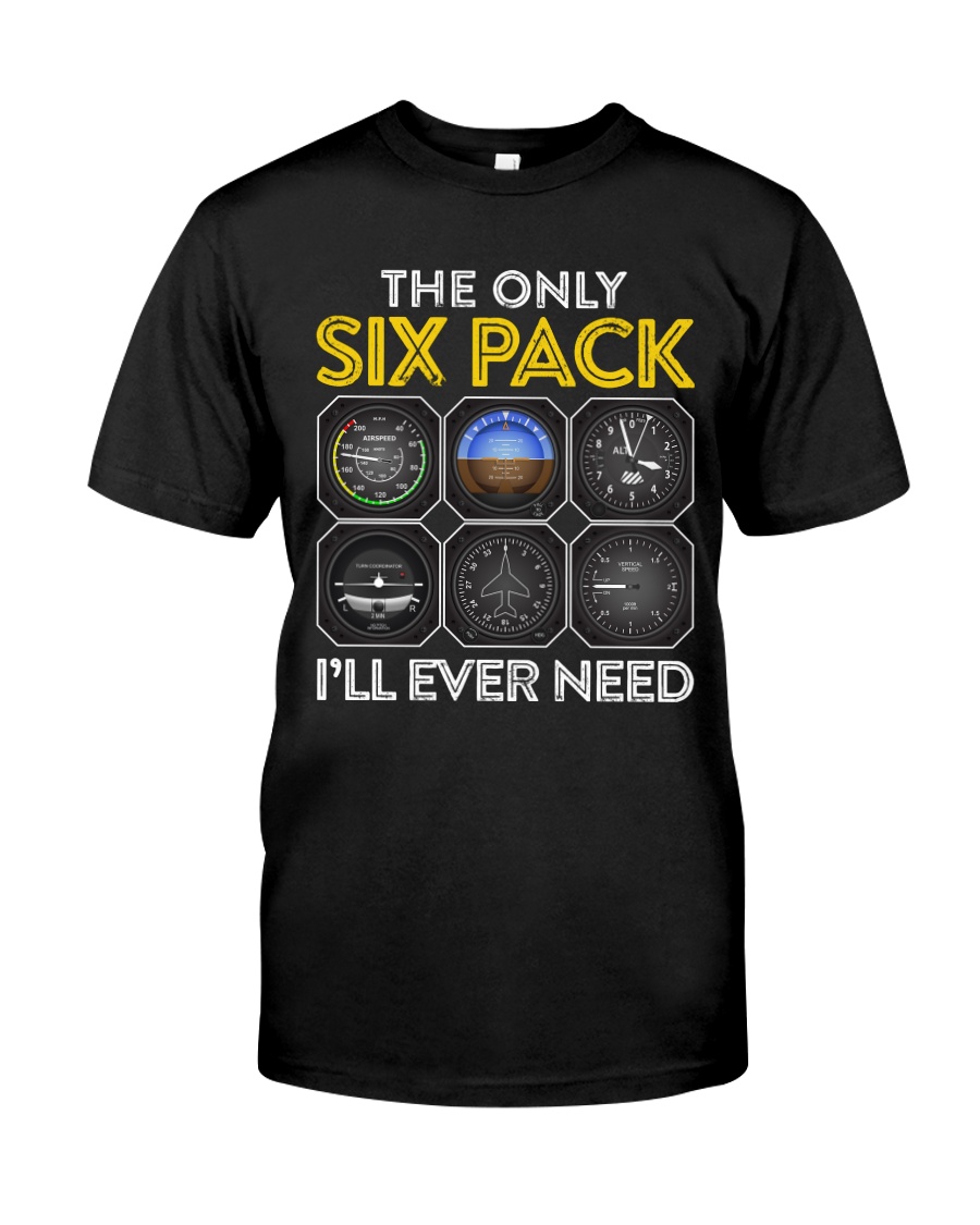 AVIATION PILOT GIFT - SIX PACK Classic T-Shirt