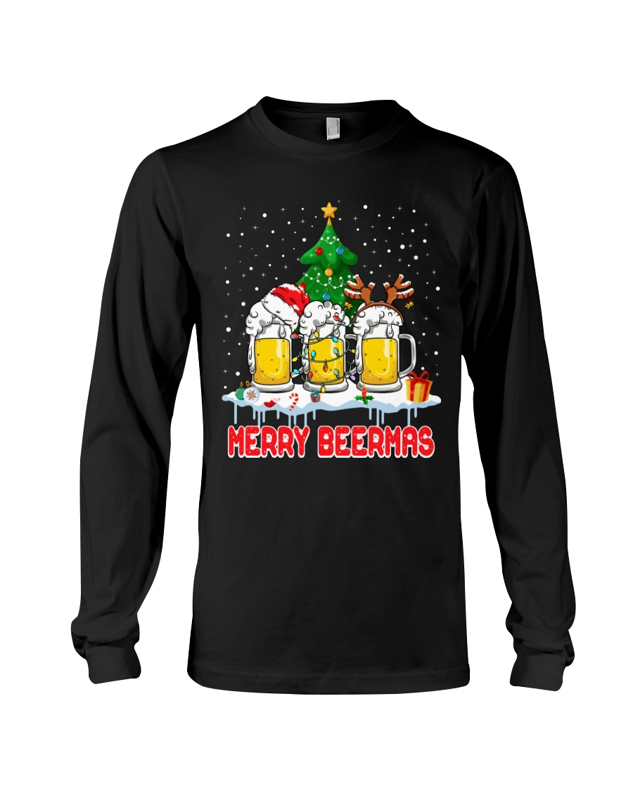 B - MERRY CHRISTMAS Long Sleeve Tee