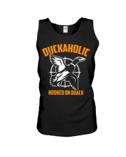 DUCKAHOLIC HOOKED ON QUACK Unisex Tank thumbnail