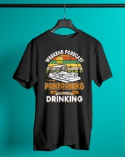PONTOON LOVER - CHANCE OF DRINKING Classic T-Shirt lifestyle-mens-crewneck-front-3