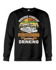 PONTOON LOVER - CHANCE OF DRINKING Crewneck Sweatshirt thumbnail