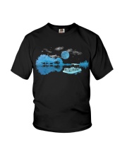 PONTOON BOAT GIFT - WHISPER Youth T-Shirt tile