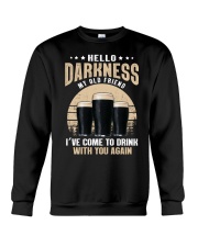 CRAFT BEER LOVER - HELLO DARKNESS MY OLD FRIEND Crewneck Sweatshirt thumbnail