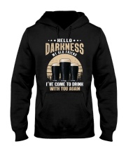CRAFT BEER LOVER - HELLO DARKNESS MY OLD FRIEND Hooded Sweatshirt thumbnail