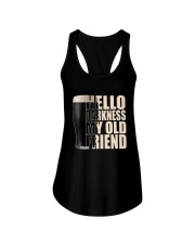 HELLO DARKNESS MY OLD FRIEND Ladies Flowy Tank thumbnail
