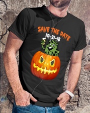 PUMPKIN BEER - SAVE THE DATE Classic T-Shirt lifestyle-mens-crewneck-front-4