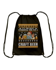 BEER SHIRT - CRAFT BEER TIME Drawstring Bag tile