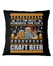 BEER SHIRT - CRAFT BEER TIME Square Pillowcase tile