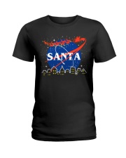 PILOT GIFTS- SANTA PILOT Ladies T-Shirt thumbnail