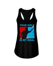 MY GOAL CORNHOLE Ladies Flowy Tank thumbnail