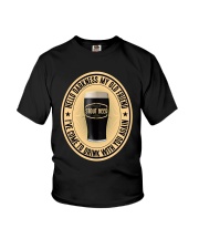 CRAFT BEER AND BREWING - HELLO DARKNESS 2 Youth T-Shirt tile