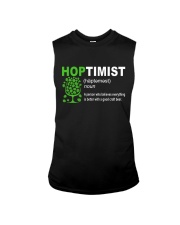CRAFT BEER AND BREWING HOPTIMIST DEFINITION Sleeveless Tee thumbnail