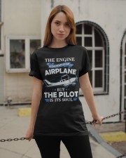 PILOT GIFT - THE PILOT IS ITS SOUL Classic T-Shirt apparel-classic-tshirt-lifestyle-19