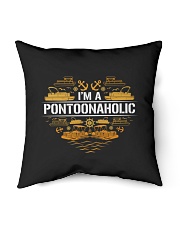 PONTOON BOAT GIFTS - I'M A PONTOONAHOLIC Indoor Pillow - 16” x 16” thumbnail