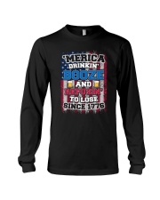 B - BOOZE Long Sleeve Tee thumbnail