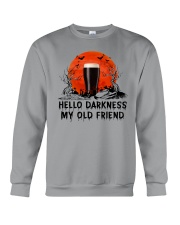 HALLOWEEN BREWERY BEER - HELLO DARKNESS Crewneck Sweatshirt thumbnail