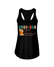 TRULY DRINK BOUR-BON DEFINITION Ladies Flowy Tank thumbnail