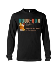 TRULY DRINK BOUR-BON DEFINITION Long Sleeve Tee thumbnail