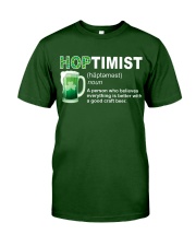 ST PATRICK'S DAY - HOPTIMIST DEFINITION Classic T-Shirt front