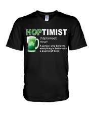 ST PATRICK'S DAY - HOPTIMIST DEFINITION V-Neck T-Shirt thumbnail