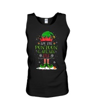 PONTOON BOAT GIFT - PONTOON CAPTAIN ELF Unisex Tank thumbnail