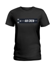 PILOT AVIATION LOVER - AIR CREW Ladies T-Shirt tile