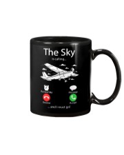 AIRLINE PILOT GIFTS - SKY IS CALLING Mug thumbnail