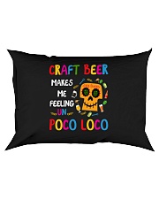 CRAFT BEER MAKES ME FEELING POCO LOCO Rectangular Pillowcase tile