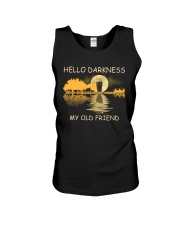 RETRO BEER - HELLO DARKNESS MY OLD FRIEND Unisex Tank thumbnail