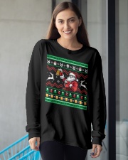 B - SANTA Long Sleeve Tee apparel-long-sleeve-tee-lifestyle-front-16