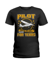 PILOT GIFTS - SOCIAL DISTANCE TRAINING FOR YEARS Ladies T-Shirt thumbnail