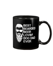 BEER LOVER - BEST BEARDED BEER LOVING DOG DAD EVER Mug thumbnail