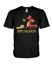 B - DRUNKGON V-Neck T-Shirt thumbnail