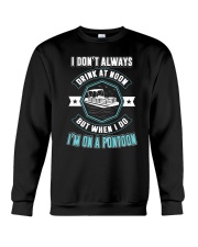 PONTOON PARTY - DRINKING ON A PONTOON Crewneck Sweatshirt tile