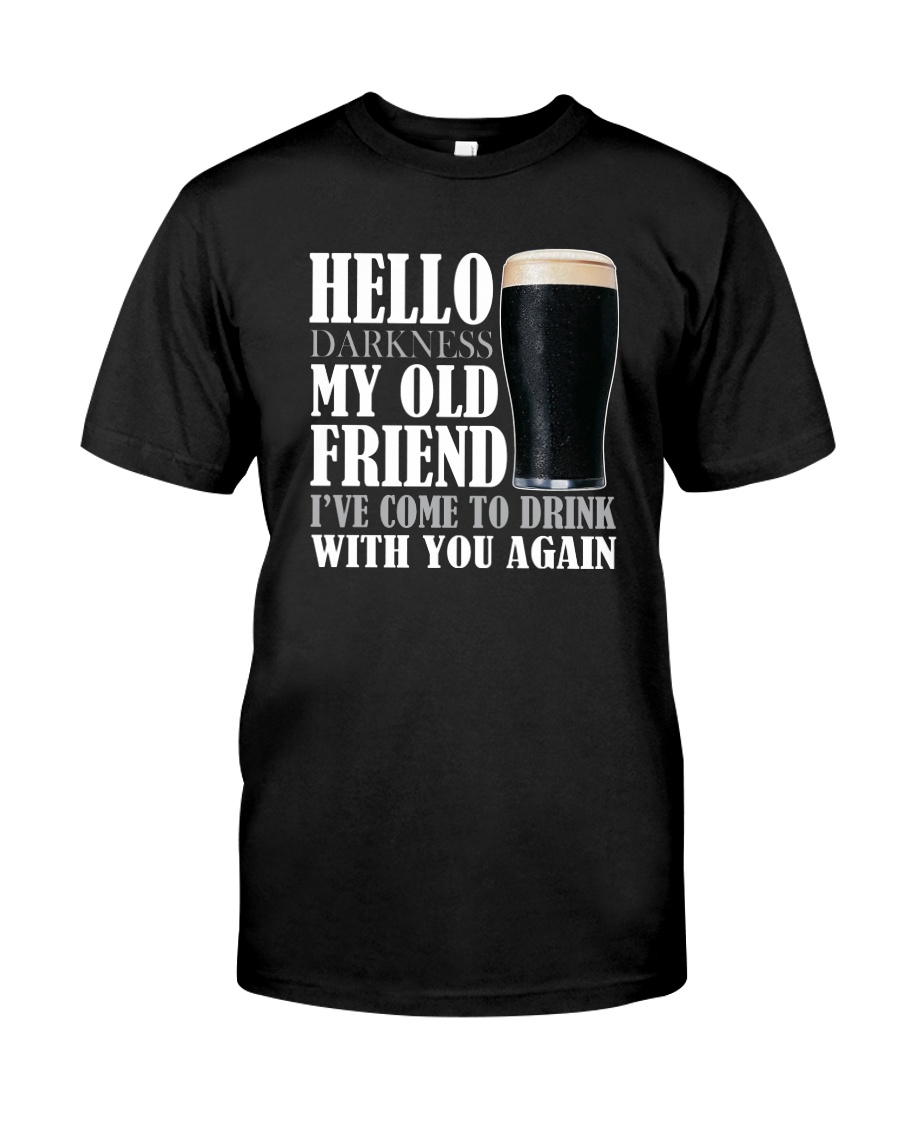 RETRO BEER - HELLO DARKNESS Classic T-Shirt
