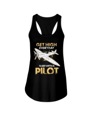 PILOT GIFT - GET HIGH Ladies Flowy Tank thumbnail