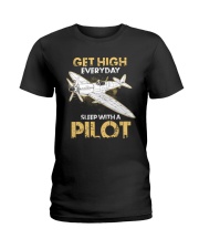 PILOT GIFT - GET HIGH Ladies T-Shirt thumbnail