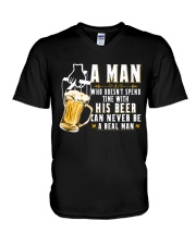 A REAL MAN V-Neck T-Shirt thumbnail