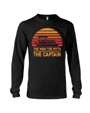 PONTOON LOVER - THE MAN THE MYTH THE CAPTAIN Long Sleeve Tee thumbnail