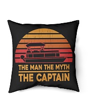 PONTOON LOVER - THE MAN THE MYTH THE CAPTAIN Indoor Pillow - 16” x 16” thumbnail