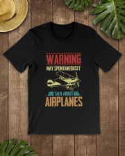 PILOT GIFT - TALK ABOUT AIRPLANES Classic T-Shirt lifestyle-mens-crewneck-front-18