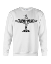 Pilot Gifts Landing Phonetic Alphabet Crewneck Sweatshirt tile