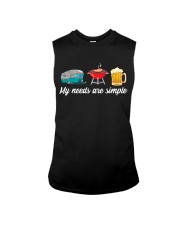 BONFIRE AND BEER - SIMPLE NEEDS Sleeveless Tee thumbnail