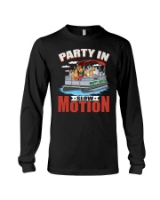 PONTOON GIFT - HAPPY EASTER PARTY IN SLOW MOTION Long Sleeve Tee tile